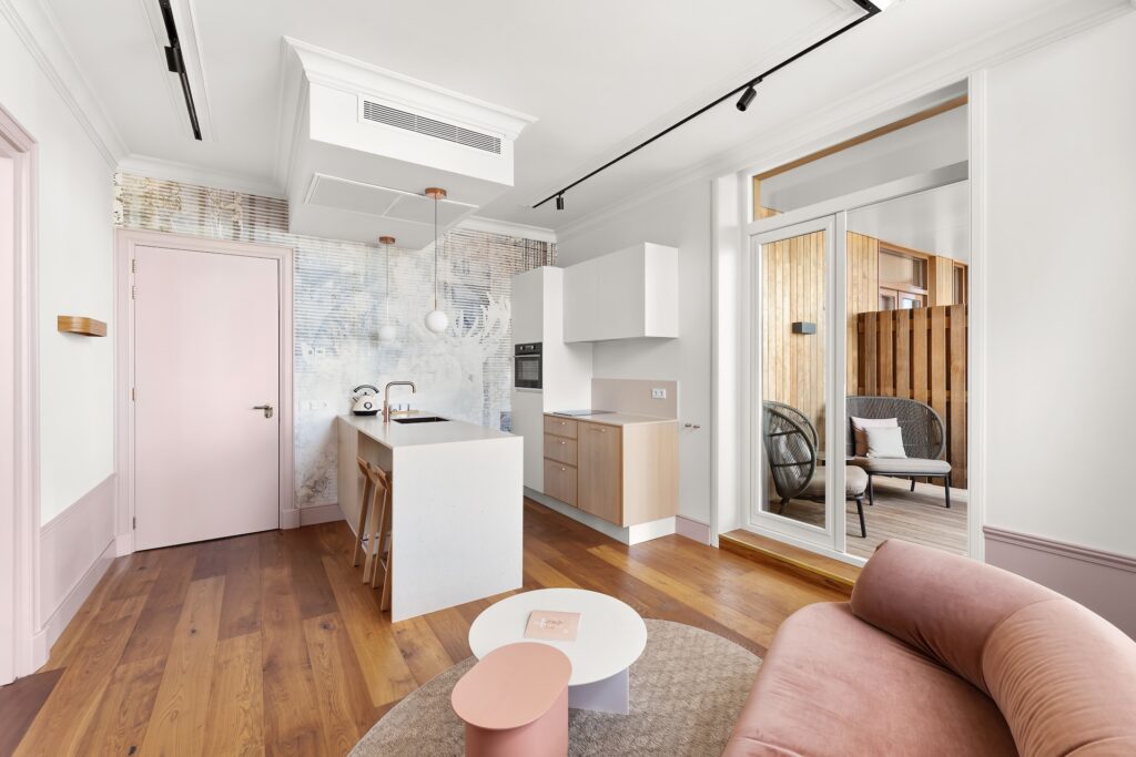 Appartement met keuken in Hotel Copper in Middelburg