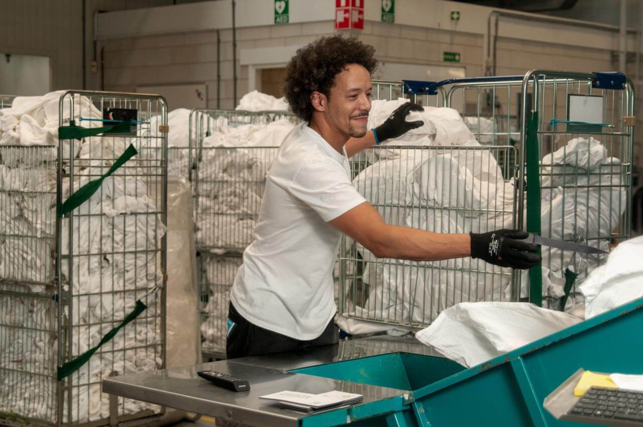 blycolin sorteren wassen linnengoed
